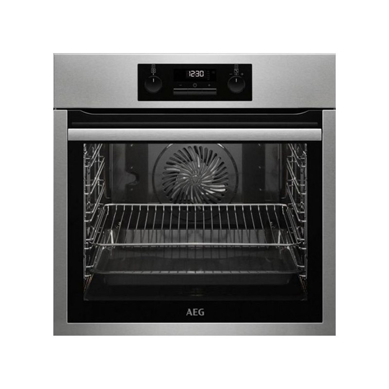 Forno Pirolitico Aeg BPS331120M 74 L LCD 3000W Acciaio inossidabile Nero
